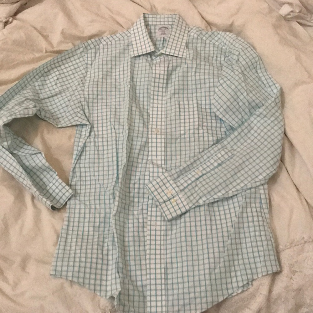 Brooks Brothers checkered button down